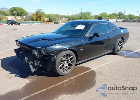 2016 Dodge Challenger R/T z USA, uszkodzony, nr VIN 2C3CDZBT6GH358940